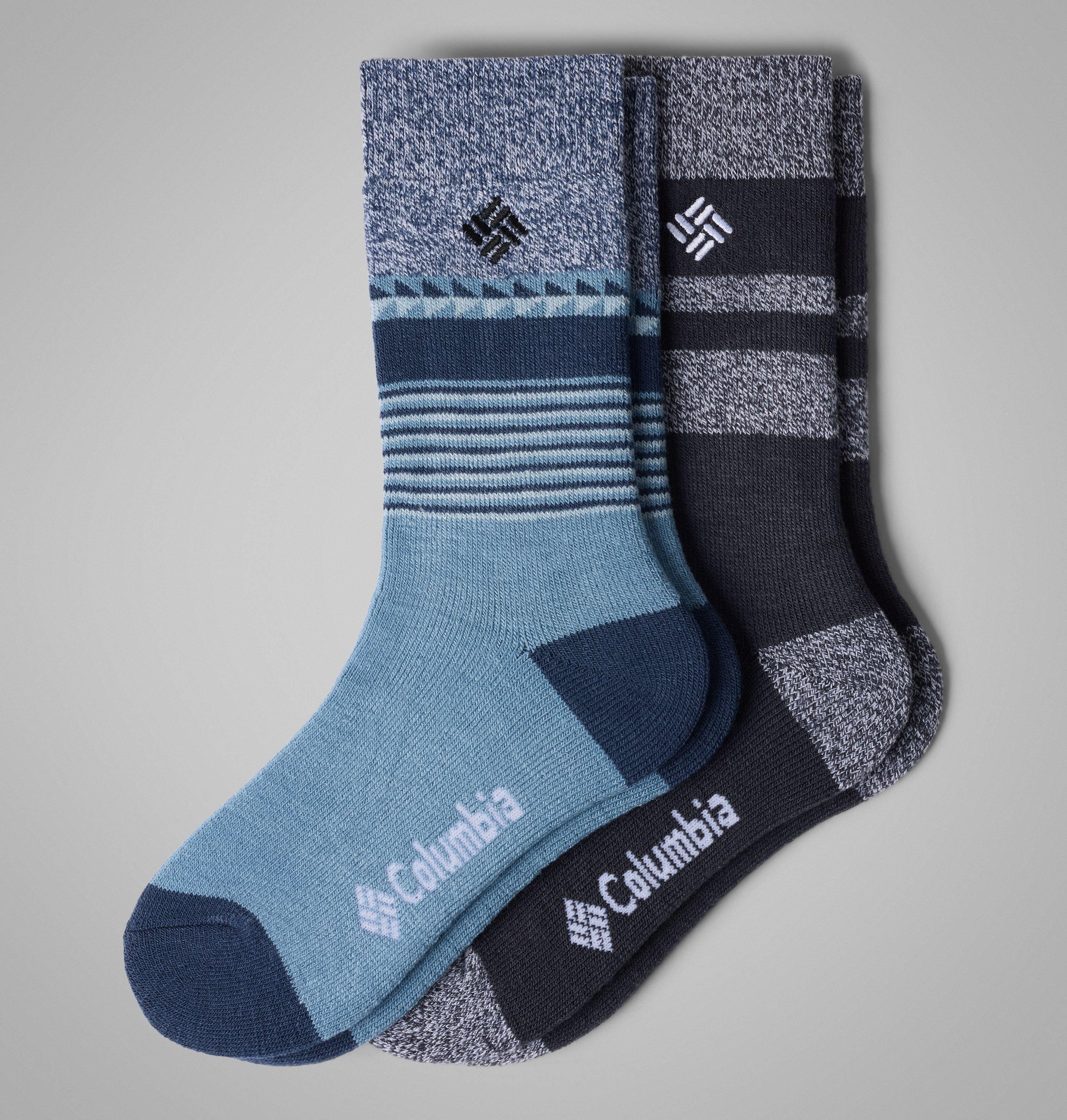 Columbia Men's Stripy Hue Thermal Socks - 2 Pack-