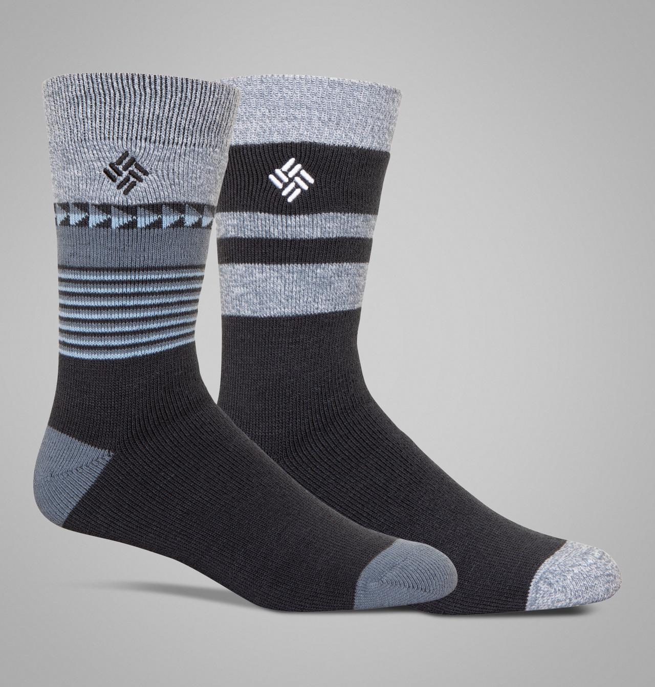 Men's Stripy Hue Thermal Socks - 2 Pack 1