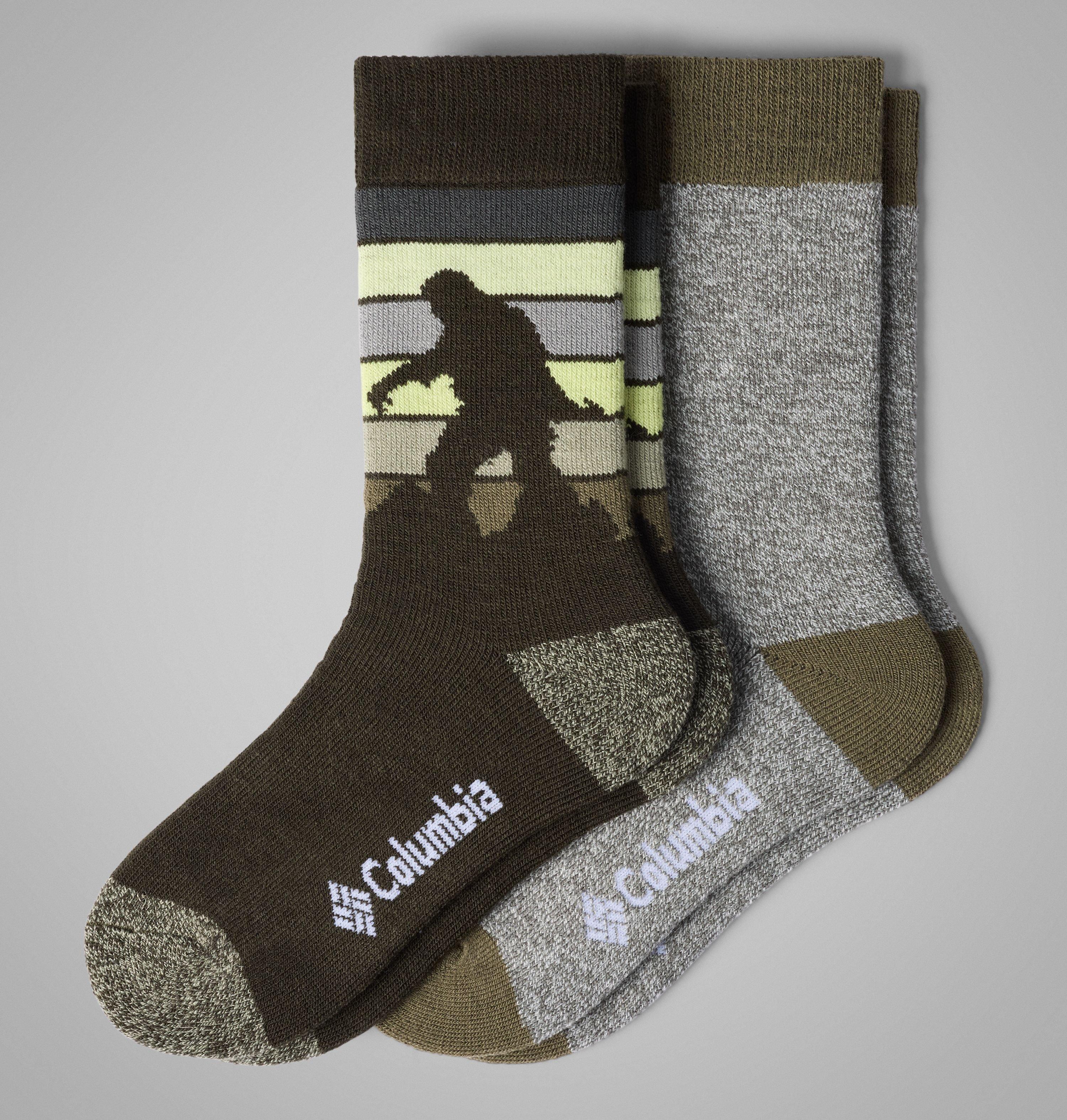 Columbia Men's Yeti At Sunset Thermal Socks - 2 Pack-