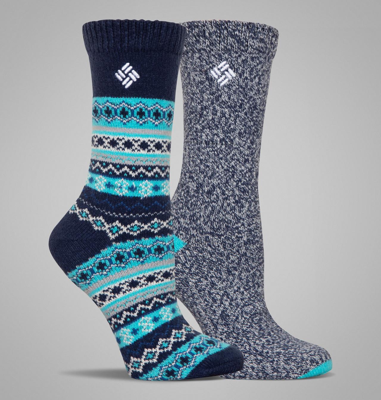Women's Super Soft Fair Isle Socks - 2 Pack 1