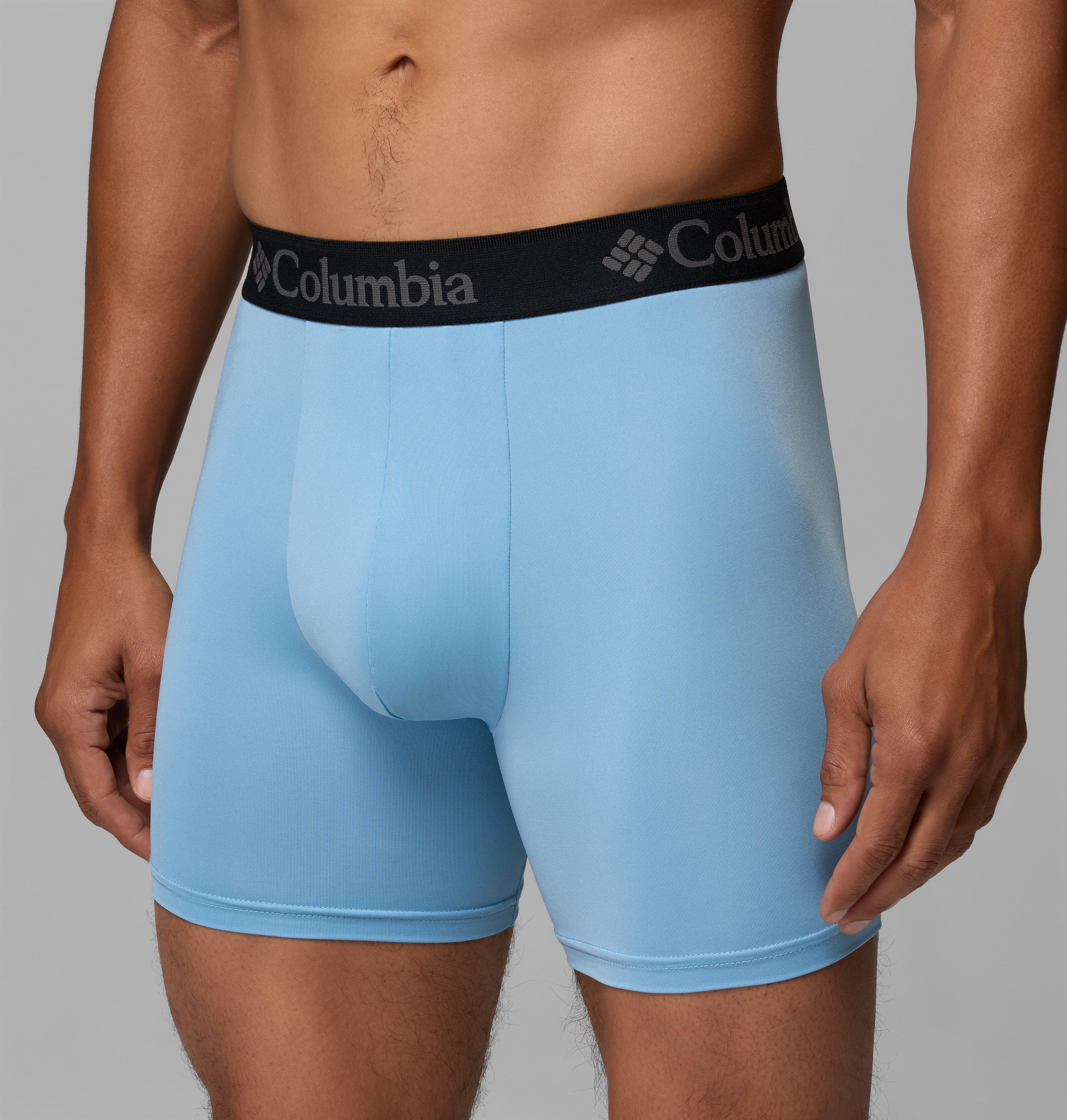 Men's 3Pk Print Poly/Stretch Boxer Brief | 464 | S 4