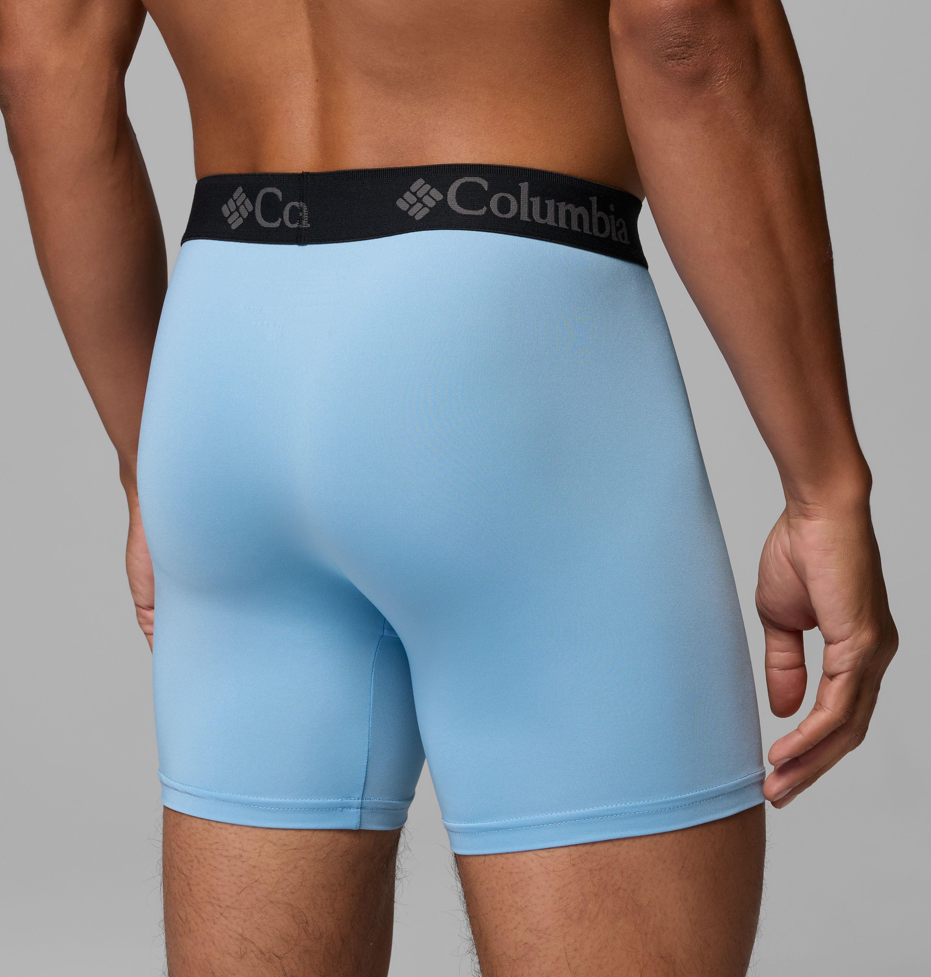 Men's 3Pk Print Poly/Stretch Boxer Brief | 464 | S 5
