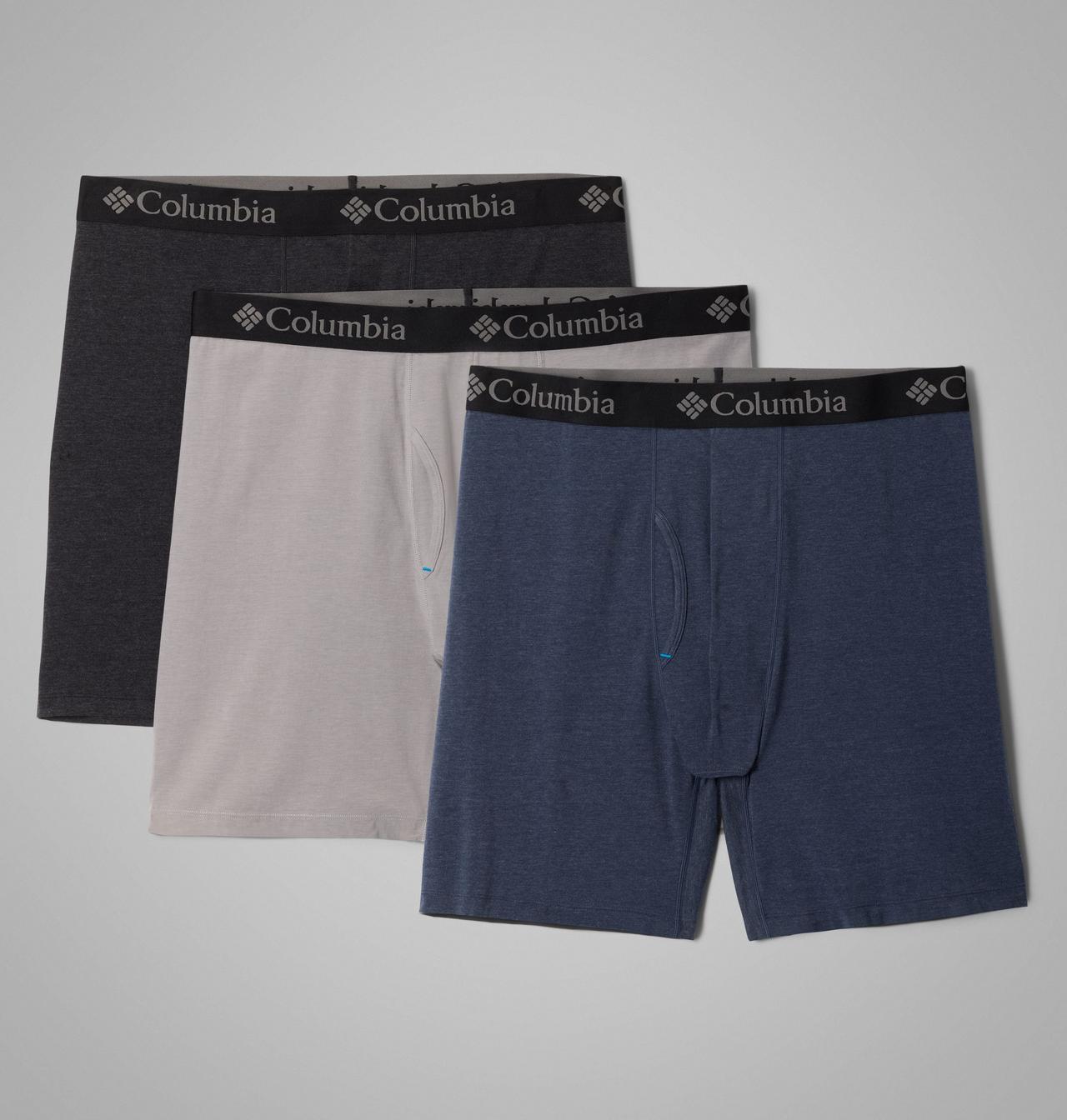 Men's Cotton Stretch Boxer Brief - Big - 3 Pack 1