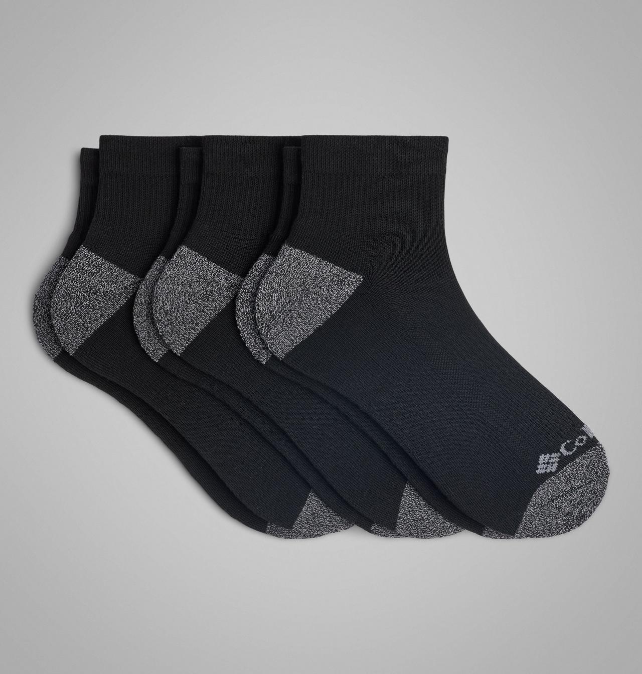 Men's Athletic Quarter Socks - 3 Pack 1