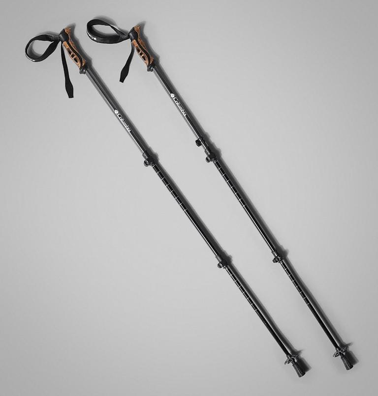 6160 Aluminum Trekking Poles - 2 Pack, Color: Black, image 2