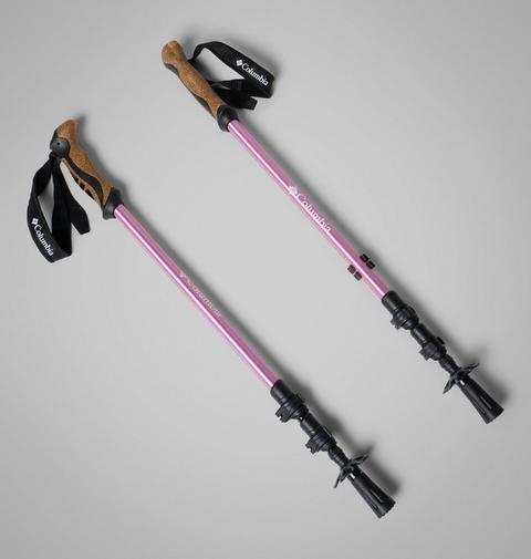 Трекинговые палки Columbia Aluminum Trekking Poles - 1 Pair, цвет: Атласный розовый
