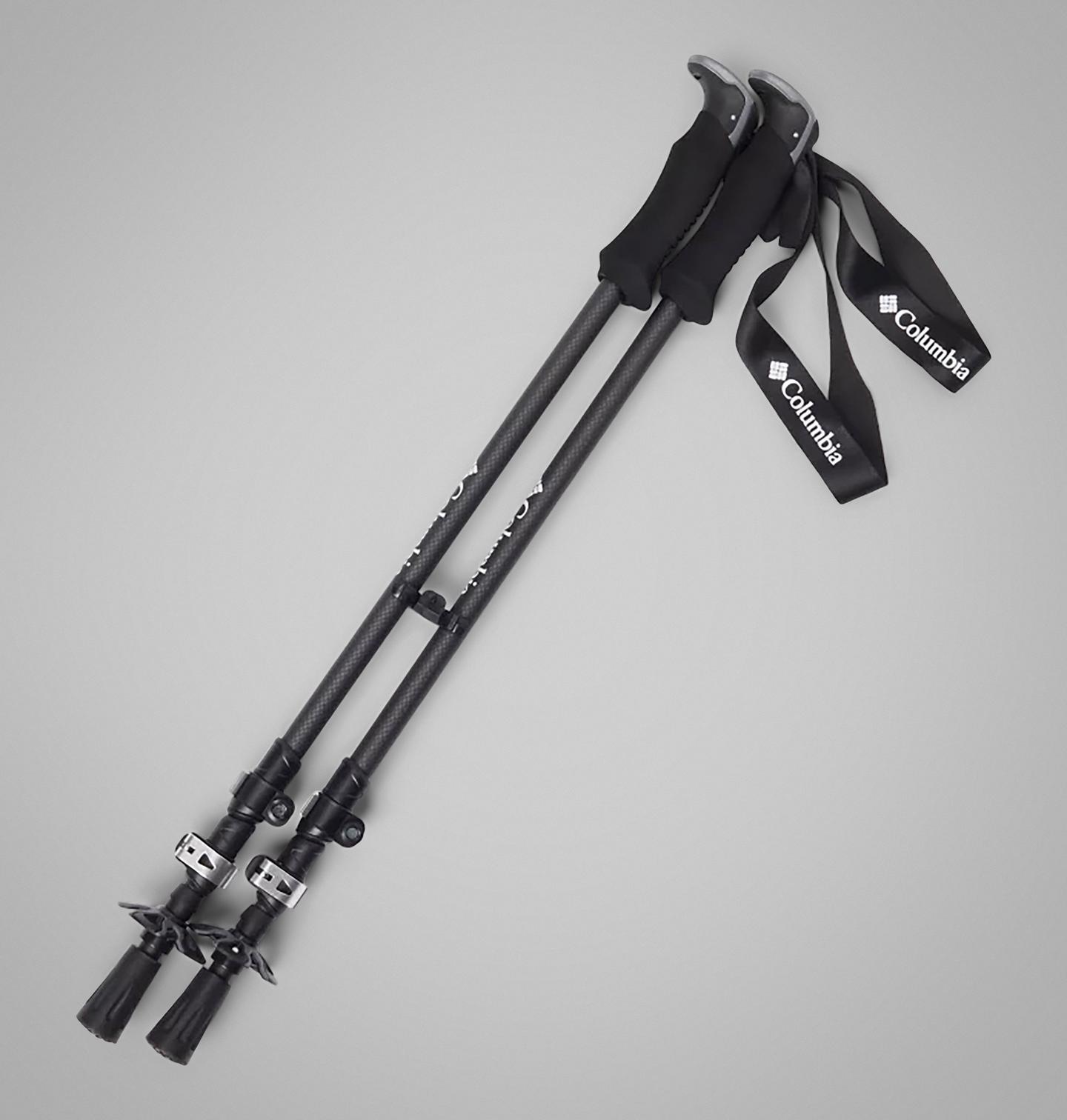 Трекинговые палки Columbia Carbon Fiber Trekking Poles - 1 Pair, цвет: Чёрный — фото 2