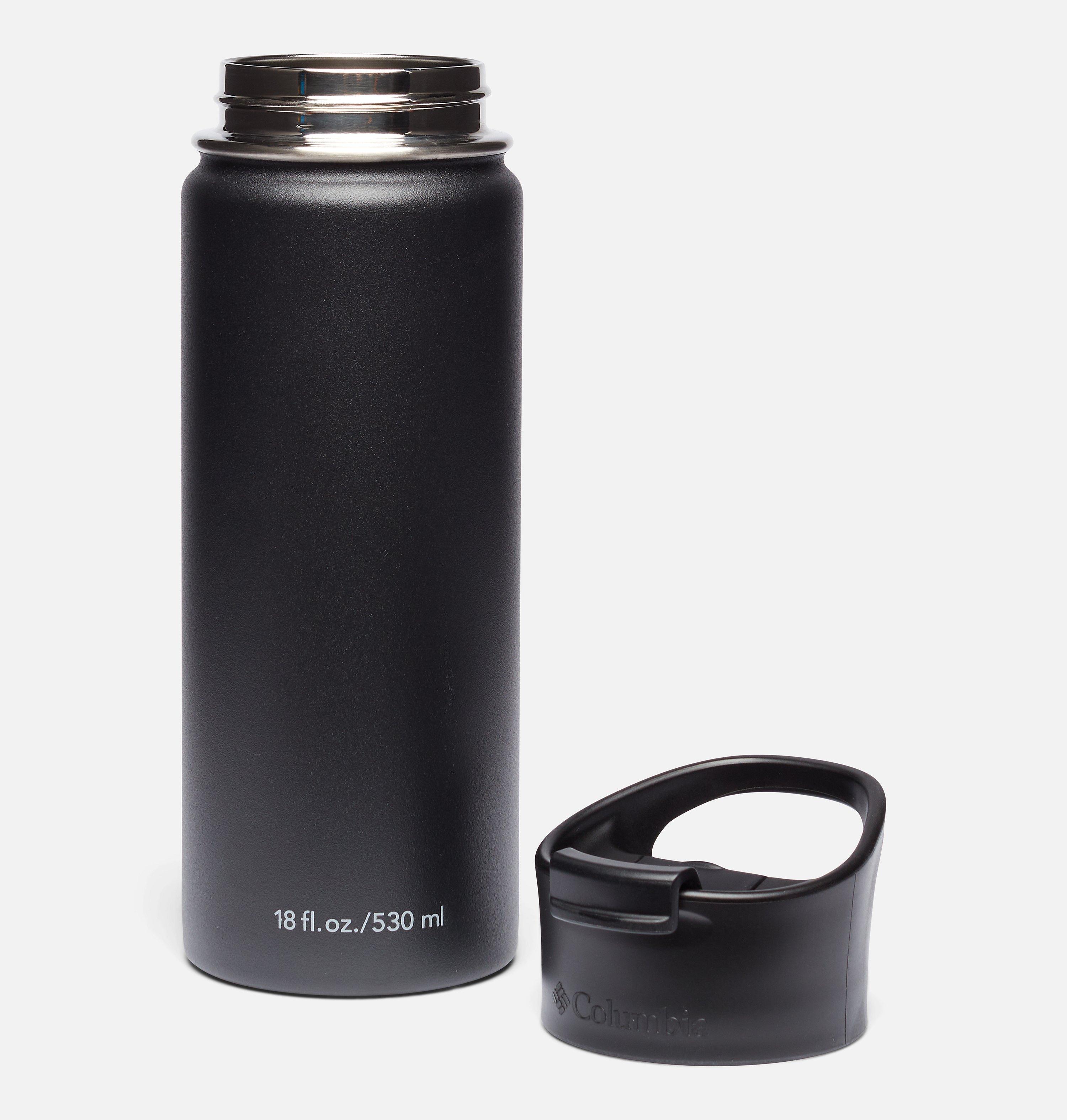 KAV Doppelwandige Edelstahl-Wasserflasche – Cola-Form, Hält 24h Kalt / 12h Warm, 500 Ml