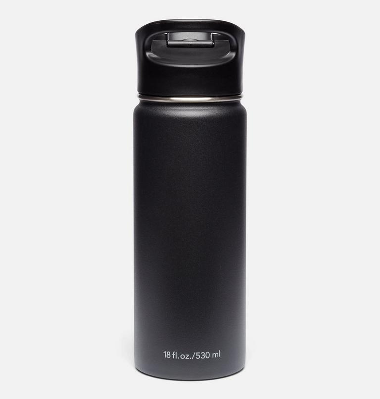 Doppelwandige Vakuumflasche mit Sip-Thru-Verschluss – 0,5 Liter, Color: Black, image 2