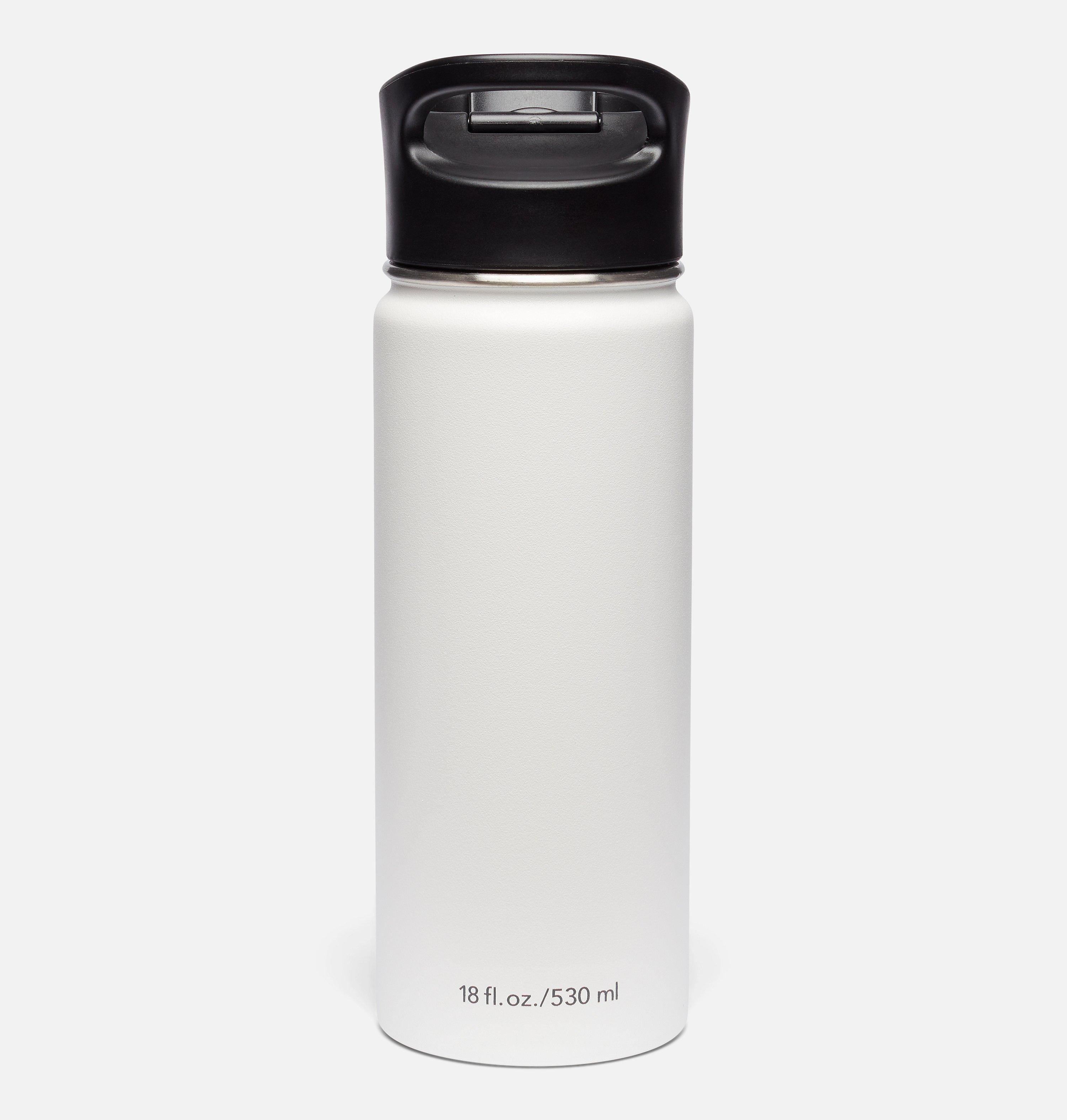 Sfee Isolierte Edelstahl-Wasserflasche, 480 Ml – Doppelwandig, Hält Warm/kalt, Inkl. Bürste