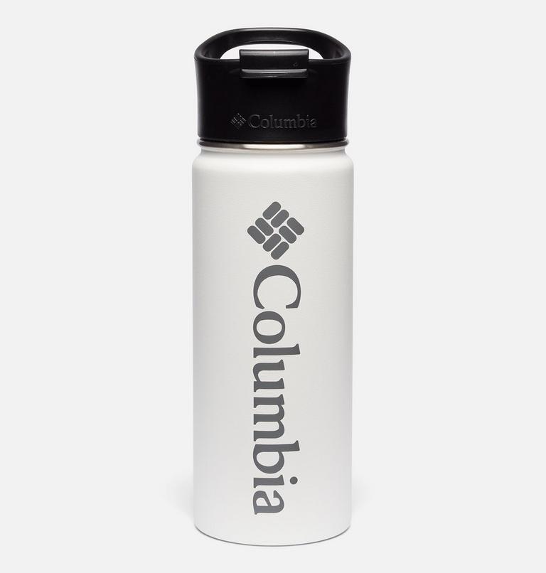 Doppelwandige Vakuumflasche mit Sip-Thru-Verschluss – 0,5 Liter, Color: White, image 1