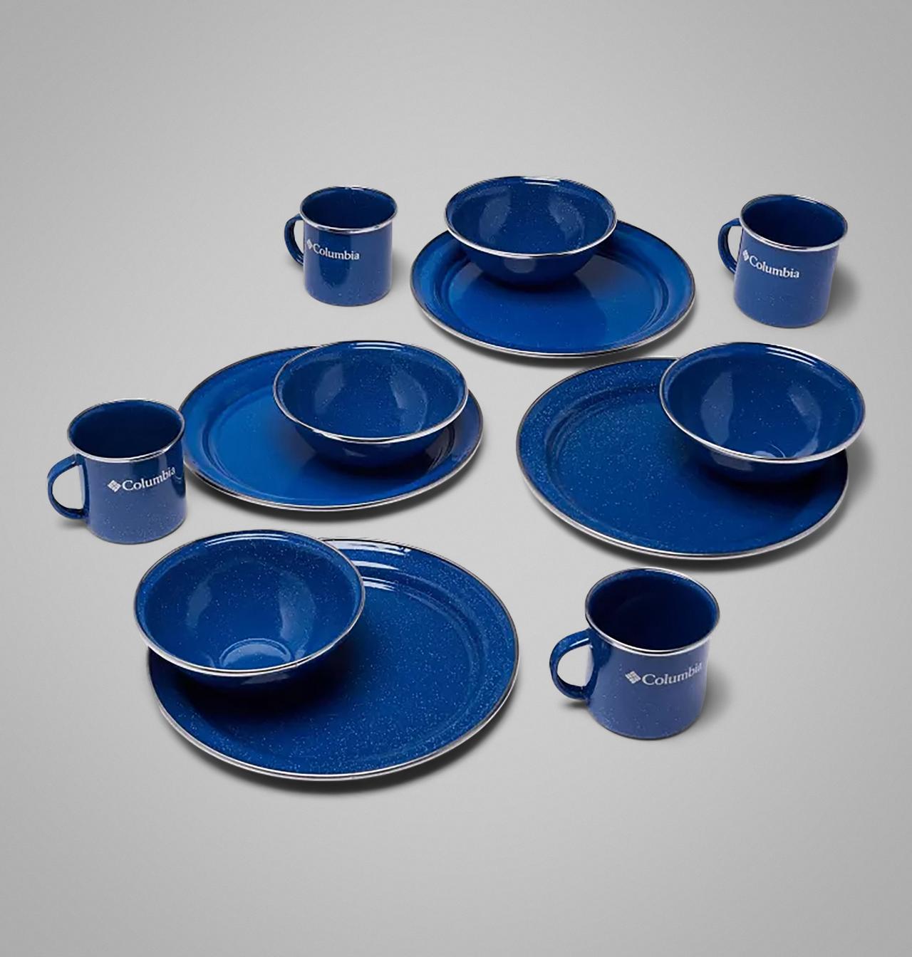 Four-Person Enamelware Table Set 1