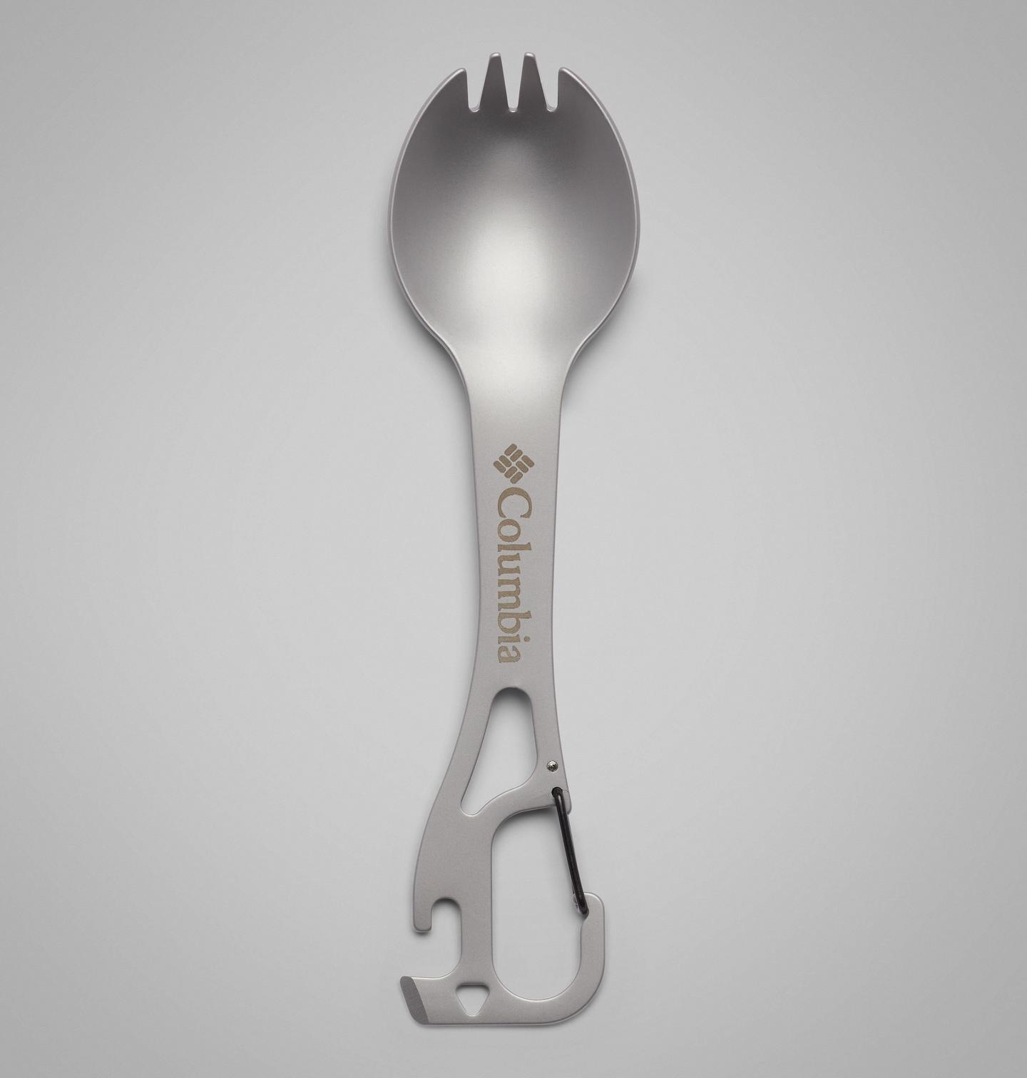 Columbia Backpacker Spork with Carabiner, цвет: Нержавеющая сталь — фото 2
