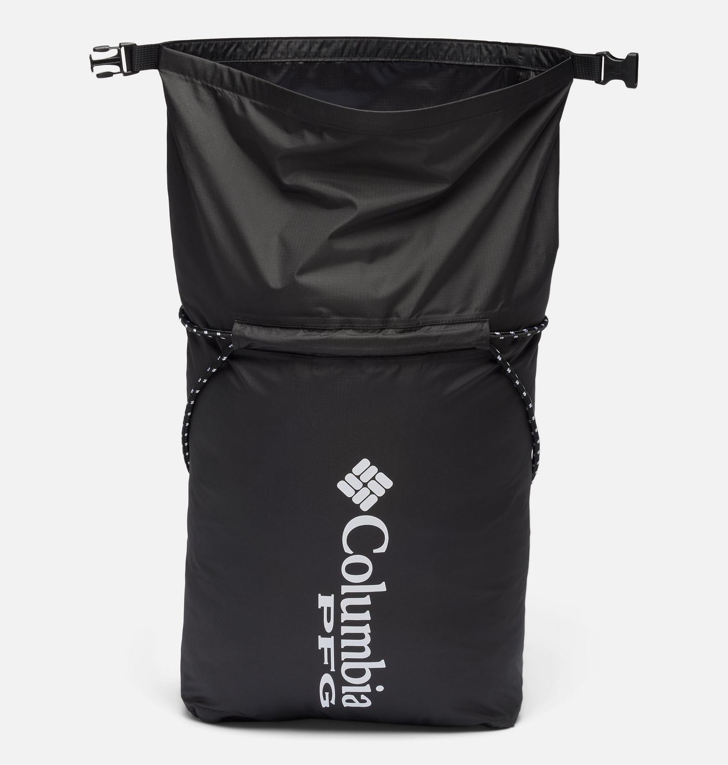 Сумка Columbia PFG Drawstring Roll Top Dry, цвет: Чёрный — фото 3