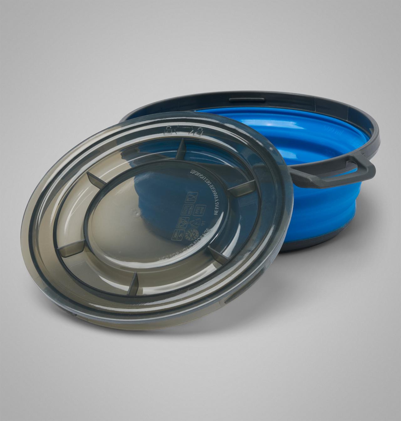 Collapsable Silicone Bowl With Lid 7