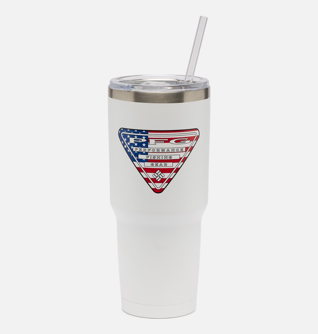 Stainless Steel Vacuum Tumbler With Straw - 30 oz 1