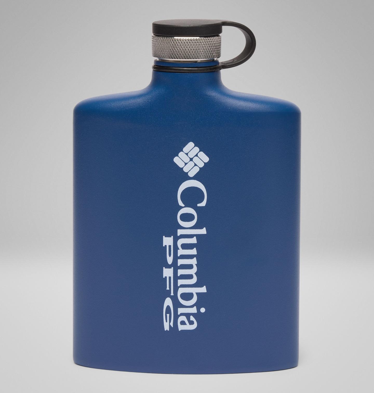 Columbia PFG Stainless Steel Flask - 8 oz, цвет: Карбоновый — фото 1