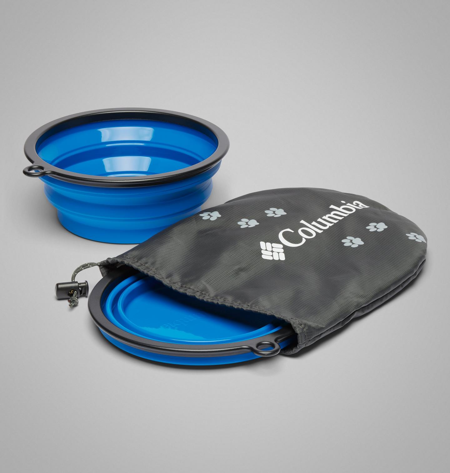 Сумки Columbia Silver Ridge Collapsible Dog Bowl 2 Pack Set - 32 oz, цвет: Яркий индиго — фото 1