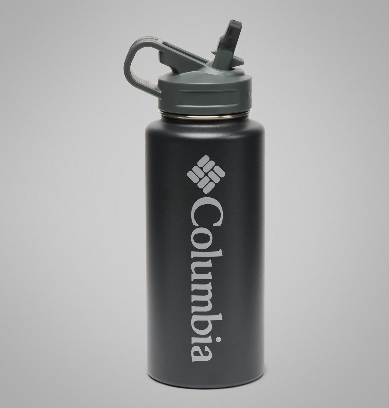 Stainless Steel Vacuum Bottle With Straw - 32 ounces 1