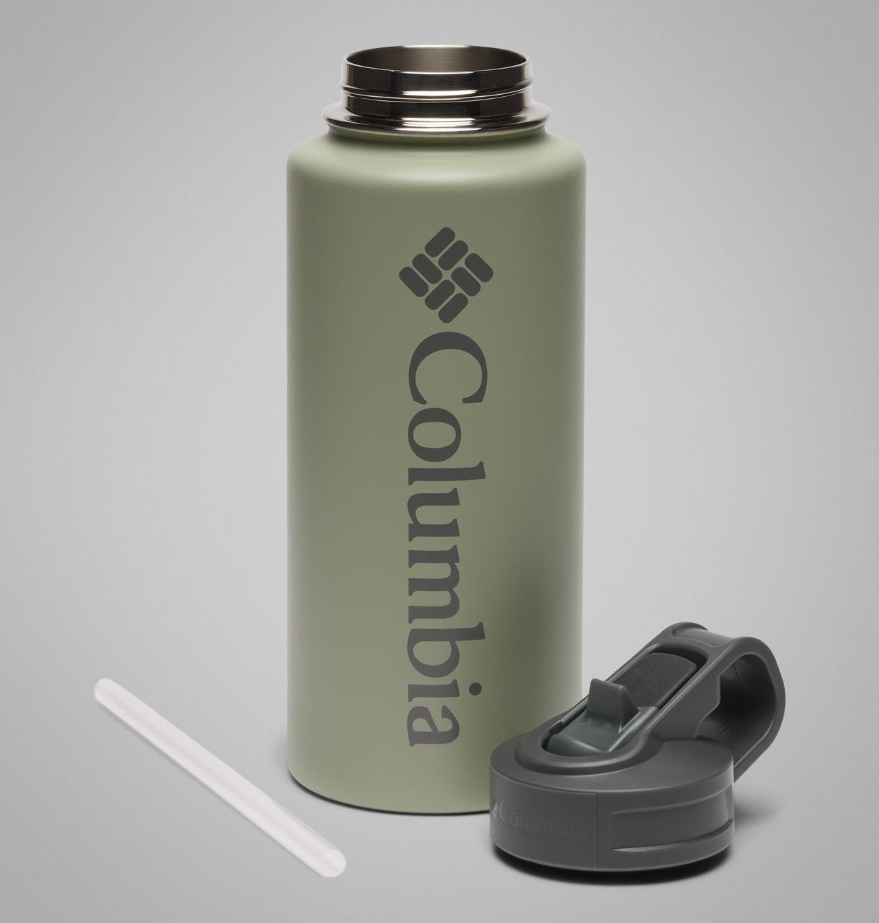 Stainless Steel Vacuum Bottle With Straw - 32 ounces | 348 | O/S 3