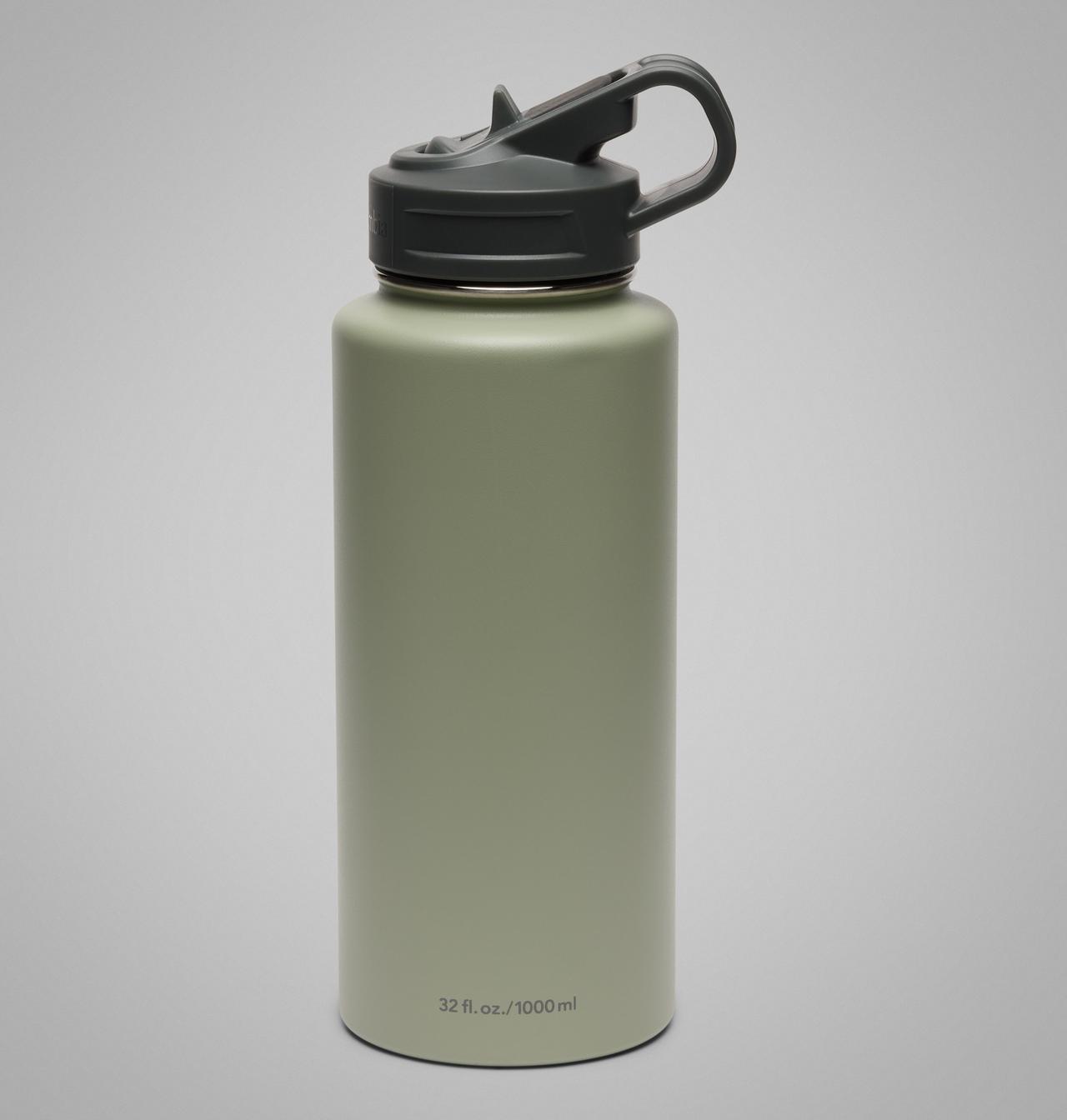 Stainless Steel Vacuum Bottle With Straw - 32 ounces | 348 | O/S 2