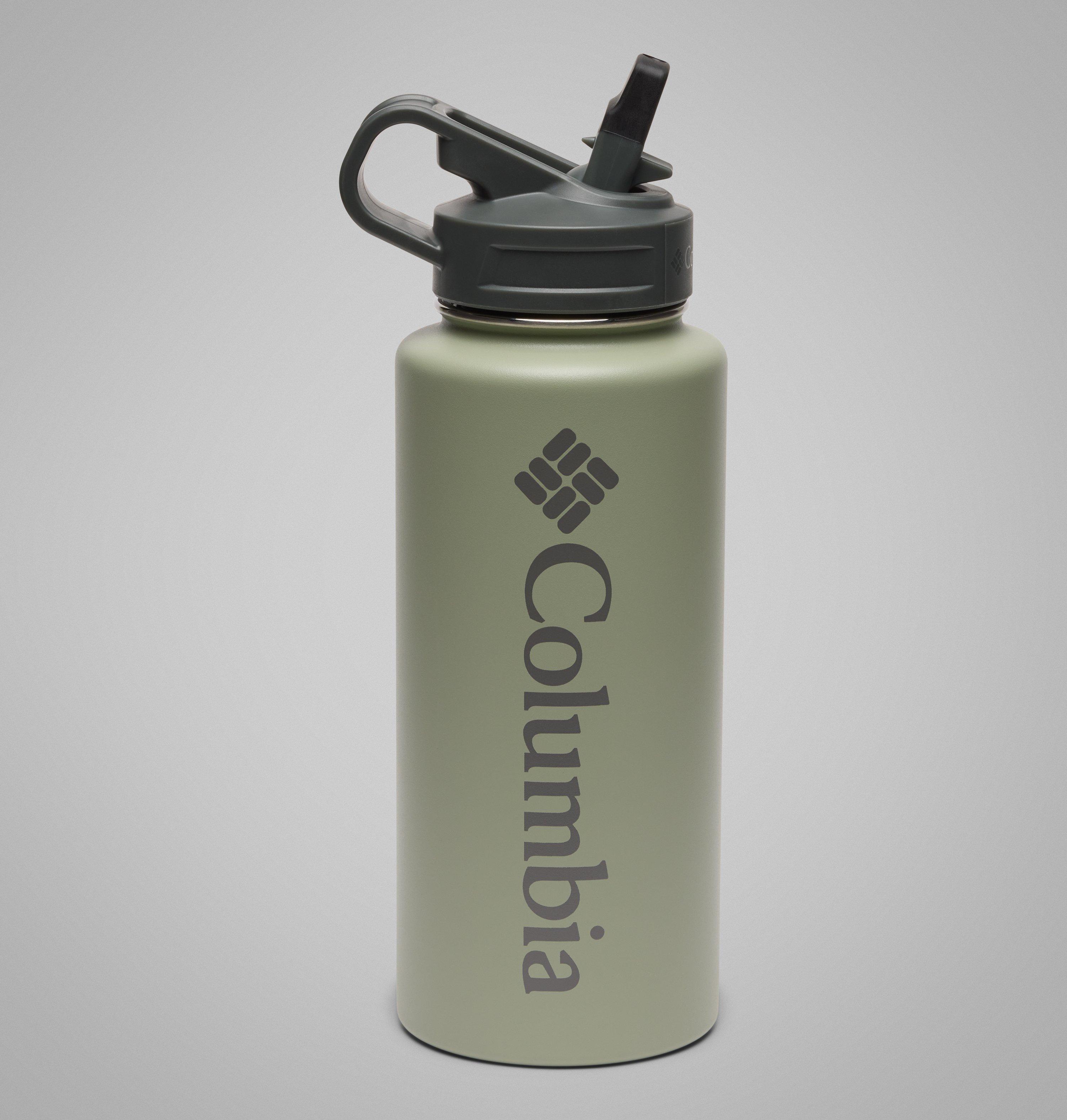 Columbia Stainless Steel Vacuum Bottle With Straw - 32 ounces-