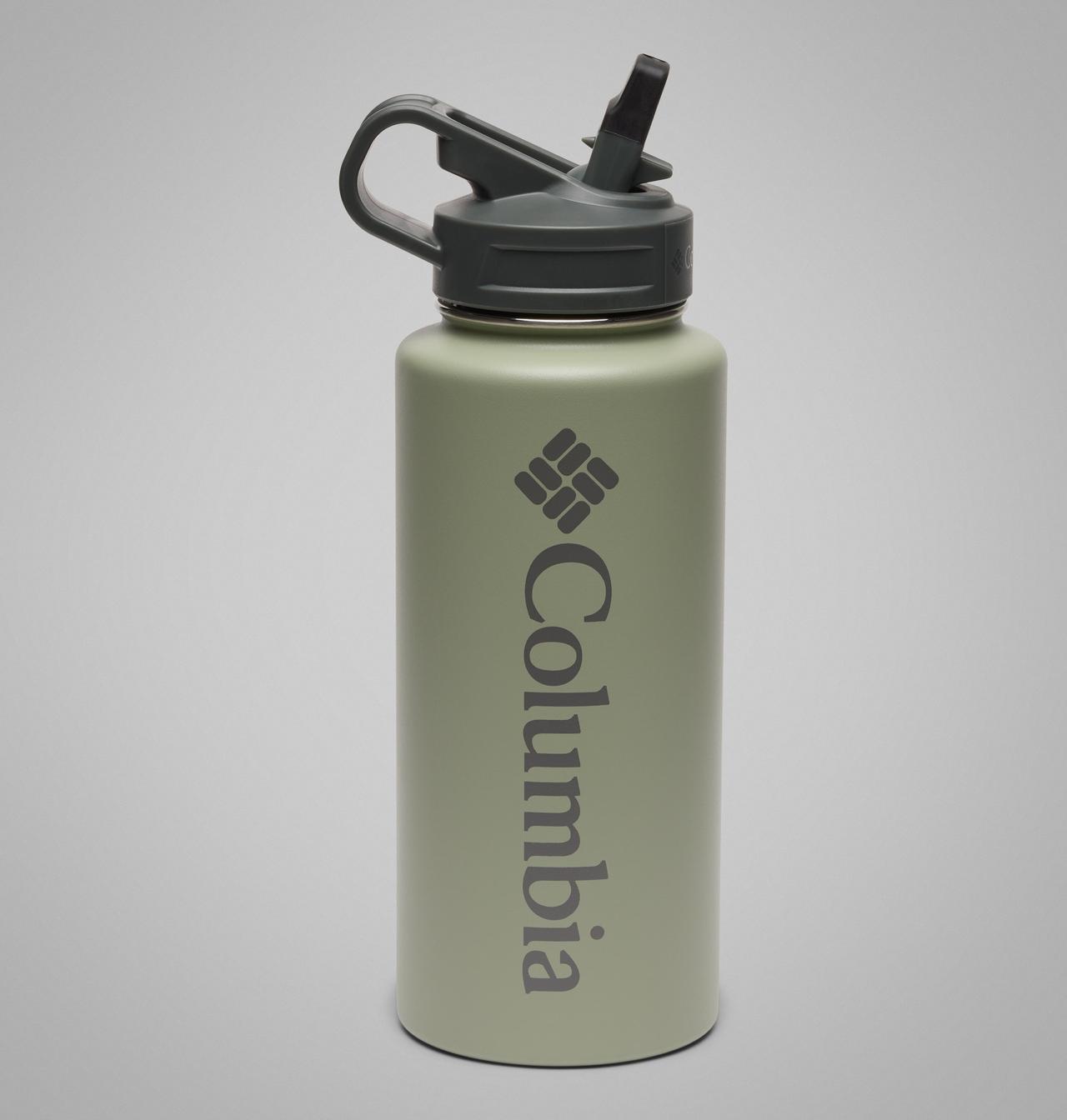 Stainless Steel Vacuum Bottle With Straw - 32 ounces | 348 | O/S 1