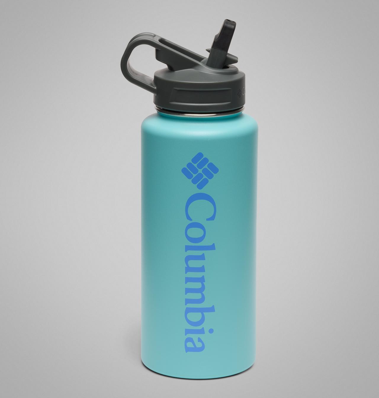 Stainless Steel Vacuum Bottle With Straw - 32 ounces 1