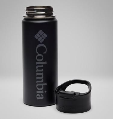 Stainless Steel Vacuum Bottle - 18 oz, Color: Black, image 3