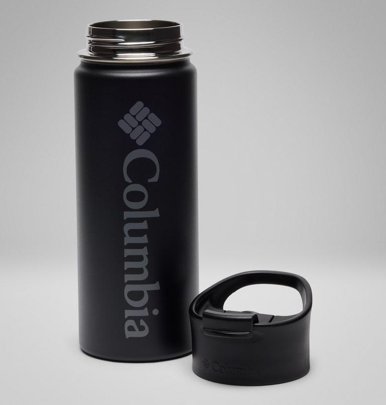 Stainless Steel Vacuum Bottle - 18 oz, Color: Black, image 3