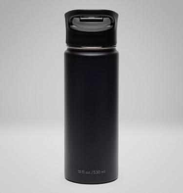 Stainless Steel Vacuum Bottle - 18 oz, Color: Black, image 4