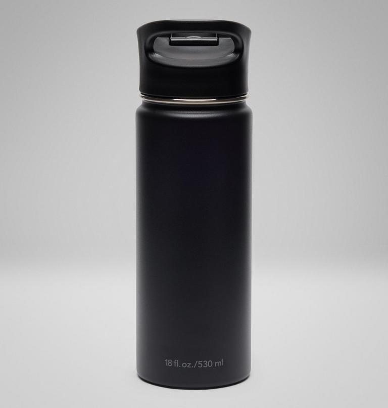 Stainless Steel Vacuum Bottle - 18 oz, Color: Black, image 2