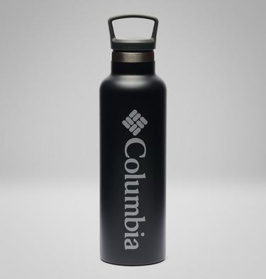 Stainless Steel Vacuum Bottle - 21 oz, Color: Black, image 3