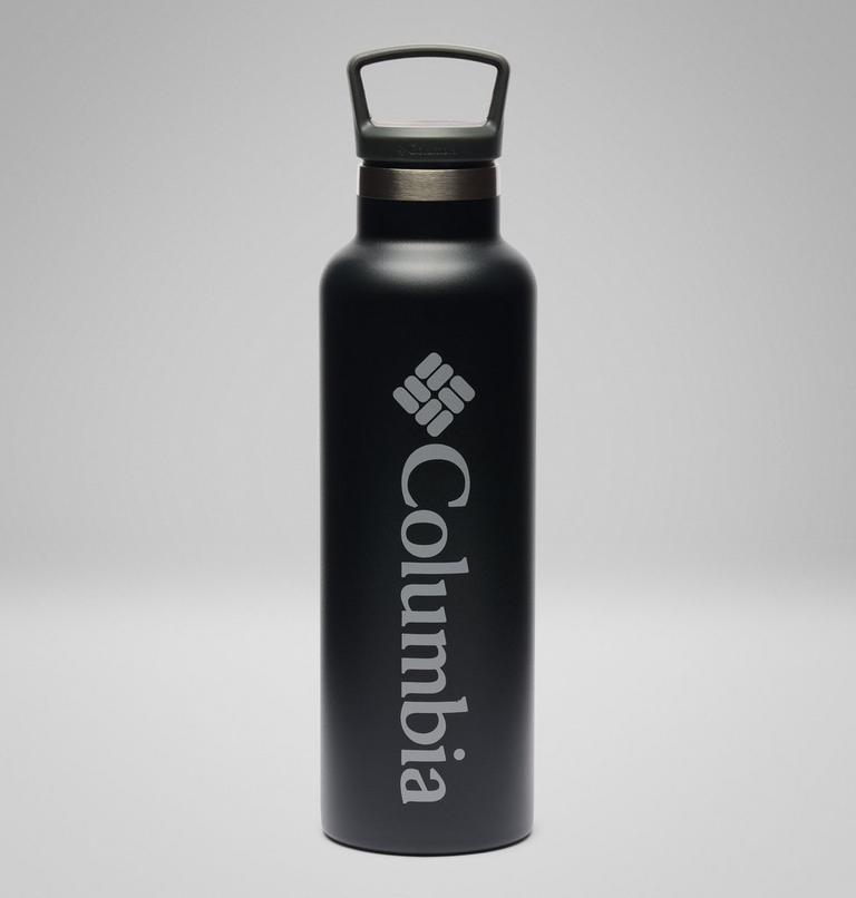 Stainless Steel Vacuum Bottle - 21 oz, Color: Black, image 1
