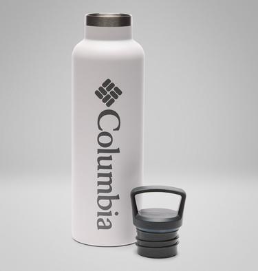Stainless Steel Vacuum Bottle - 21 oz, Color: White, image 3