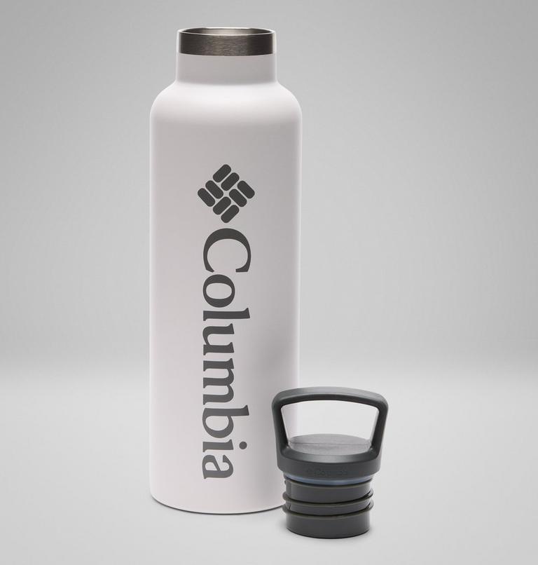 Stainless Steel Vacuum Bottle - 21 oz, Color: White, image 3