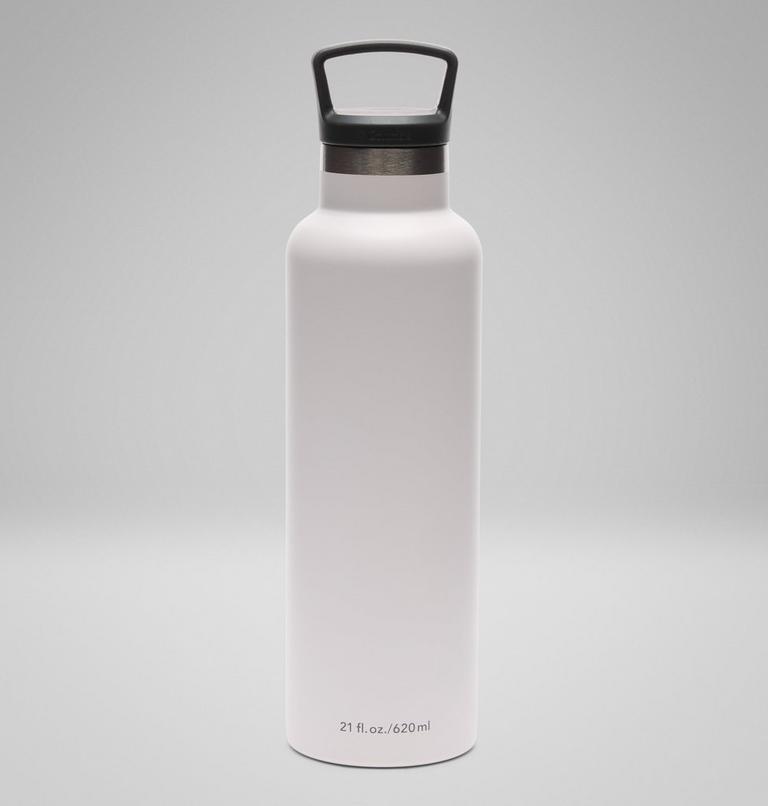 Stainless Steel Vacuum Bottle - 21 oz, Color: White, image 2