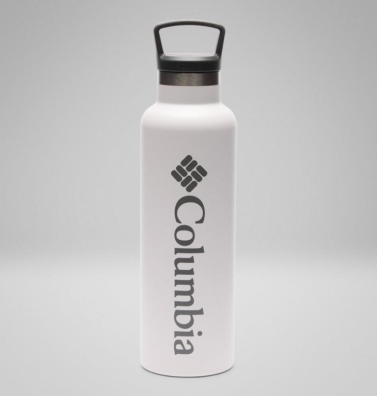 Stainless Steel Vacuum Bottle - 21 oz, Color: White, image 1
