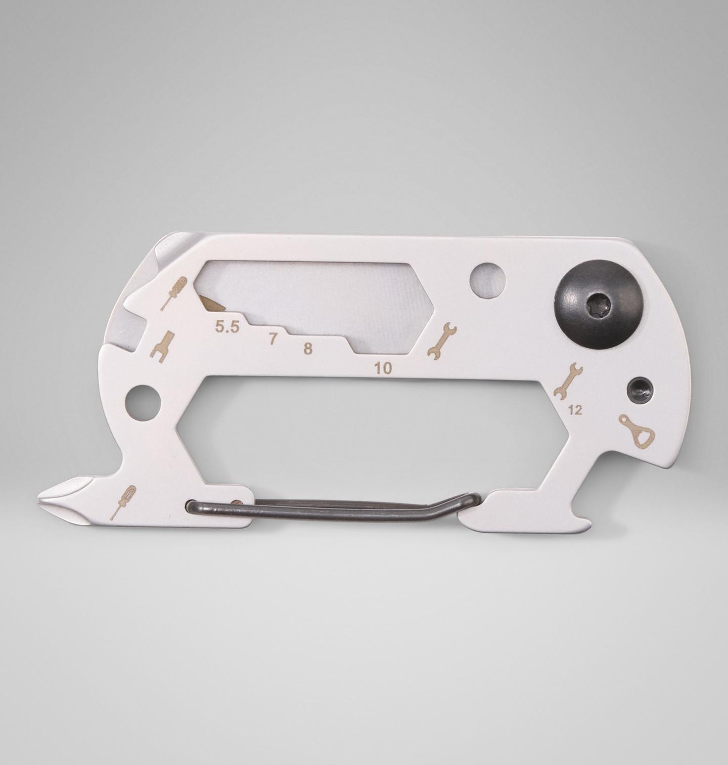 Columbia Carabiner Pocket Tool, цвет: Нержавеющая сталь — фото 2