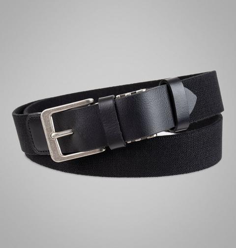 Мужской ремень Columbia Belt Willow Stretch 35MM, цвет: Чёрный