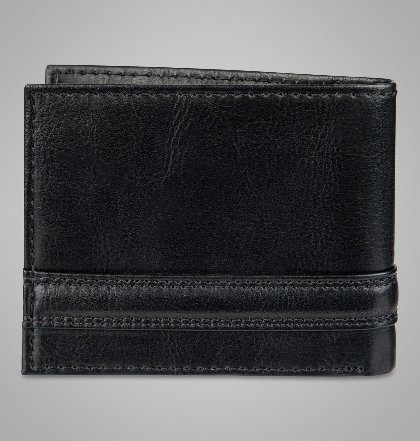 Мужской кошелёк Columbia Wilkes Traveler RFID Wallet, цвет: Чёрный — фото 2