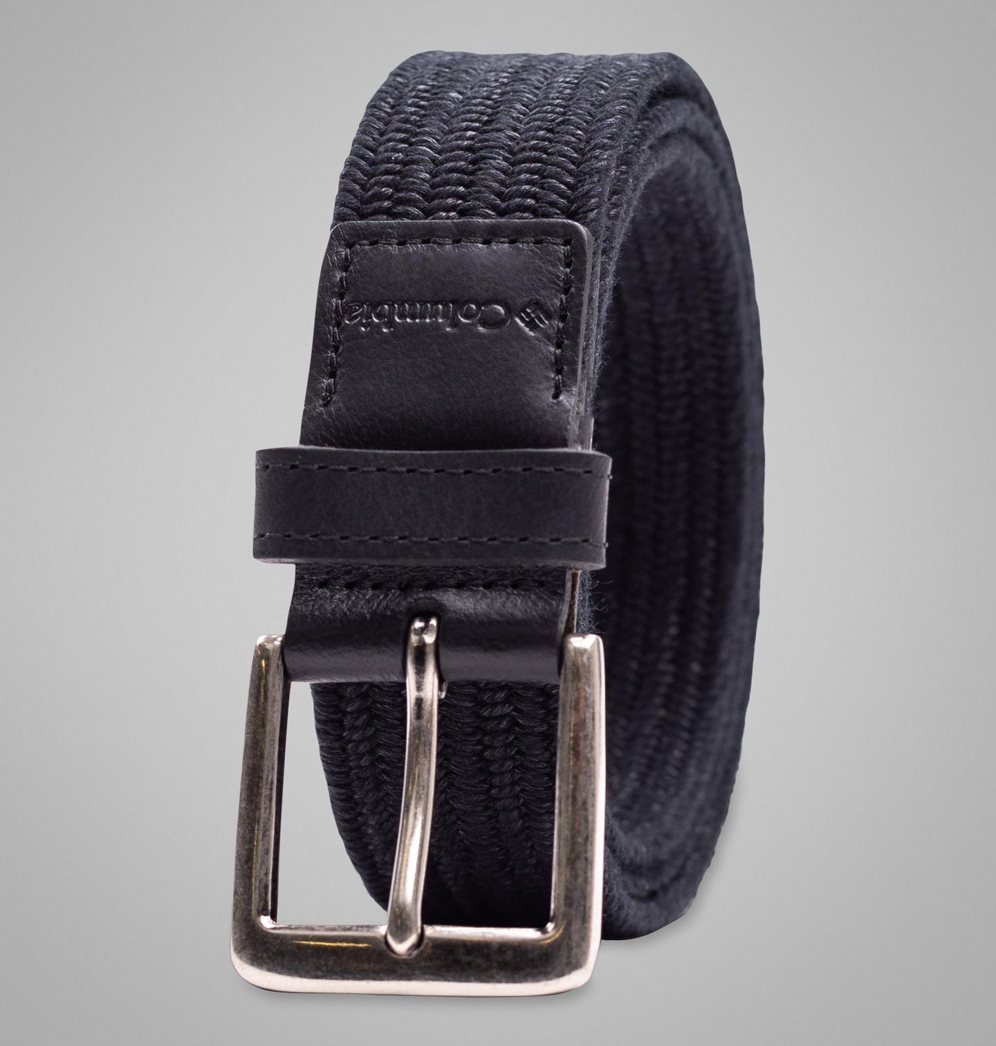 Мужской ремень Columbia 36mm-Wide Braided Belt, цвет: Чёрный — фото 3