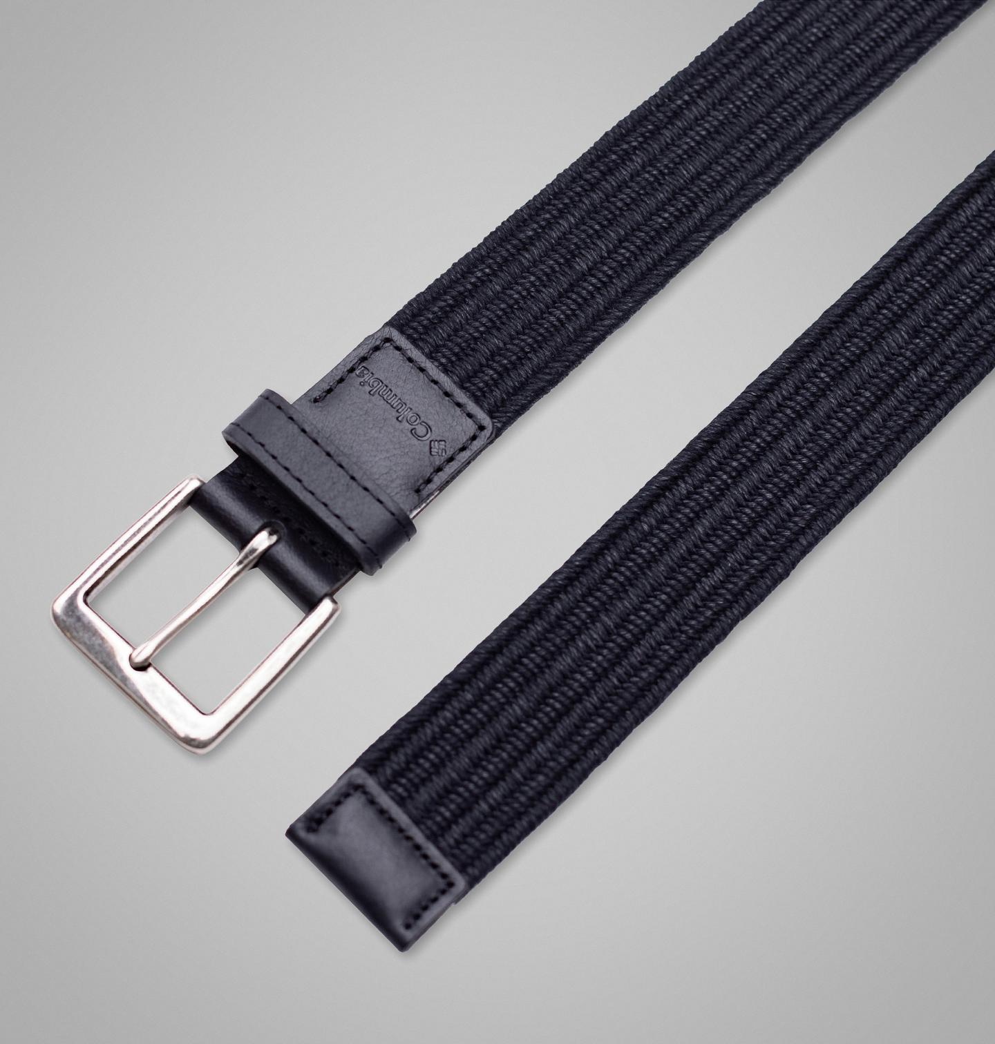 Мужской ремень Columbia 36mm-Wide Braided Belt, цвет: Чёрный — фото 4
