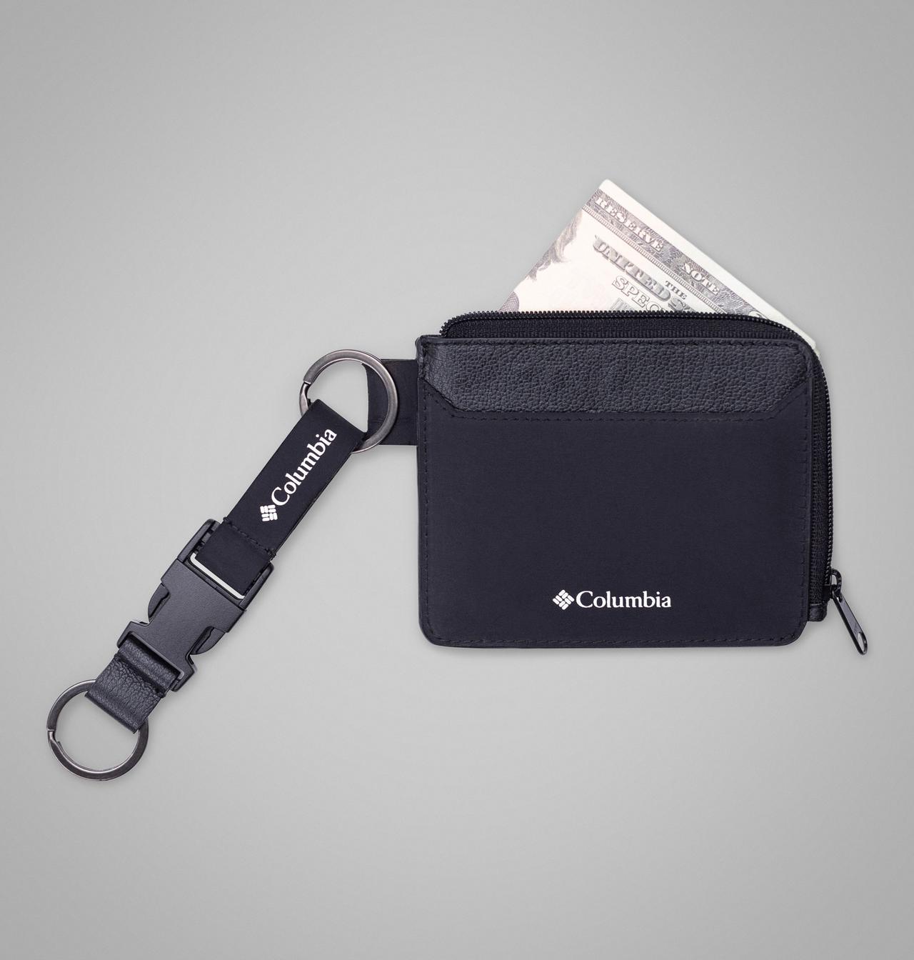 Half-Zip Wallet with Keychain 4