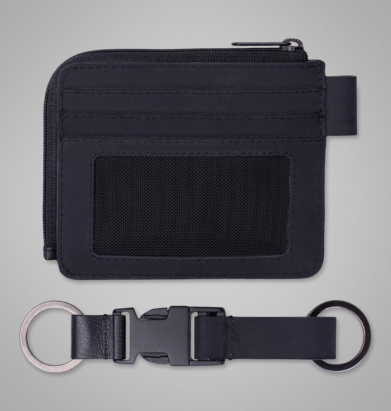 Half-Zip Wallet with Keychain 2
