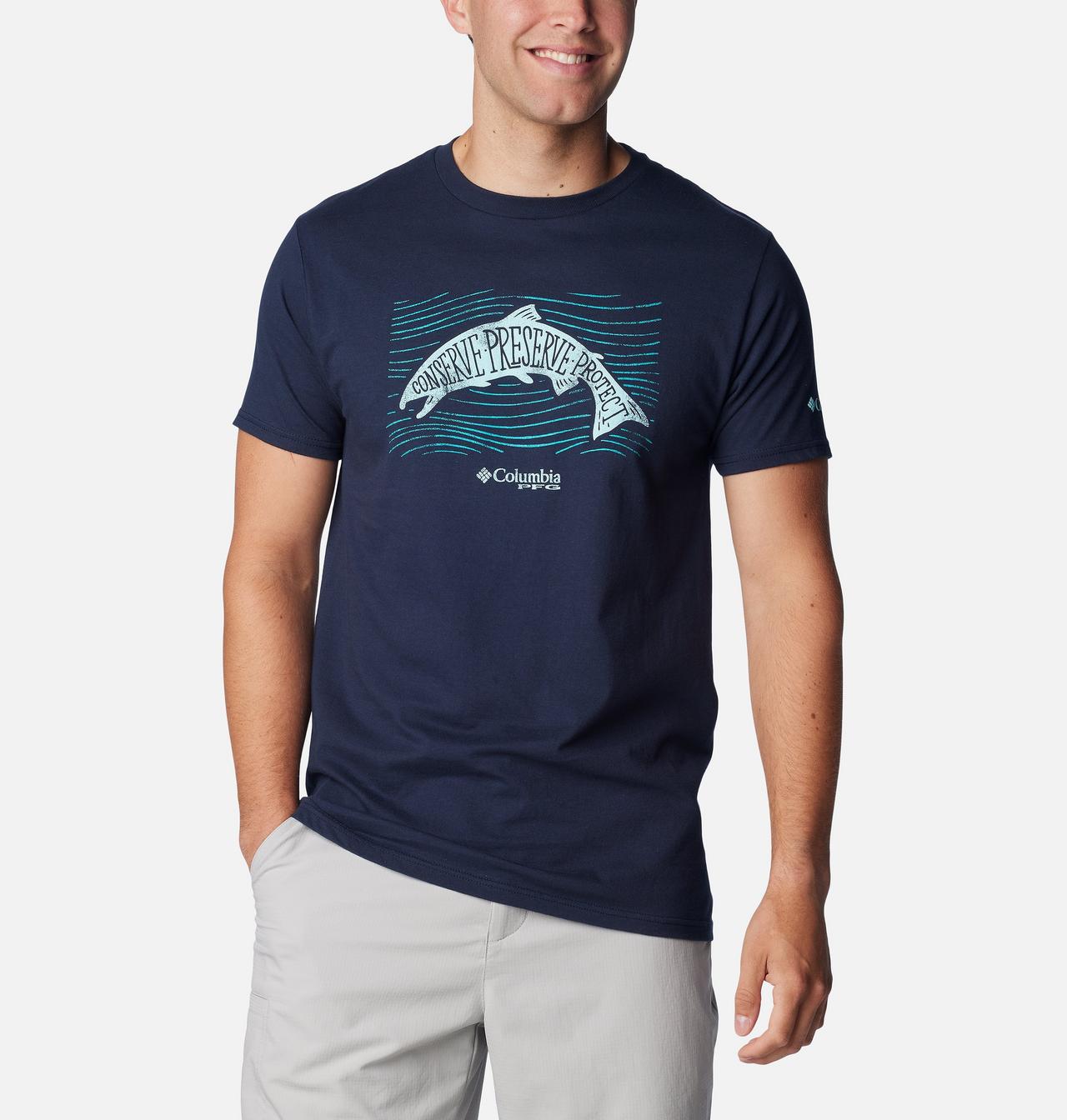 Men's PFG Upstream Graphic T-Shirt 5