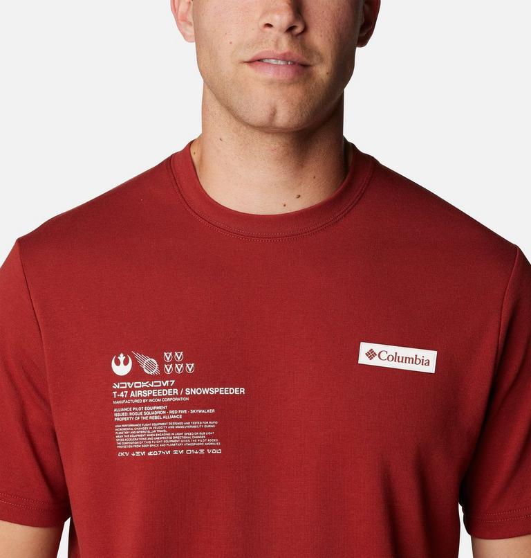 Unisex Skywalker Pilot Short-Sleeve Shirt, Color: Red Oxide, image 5
