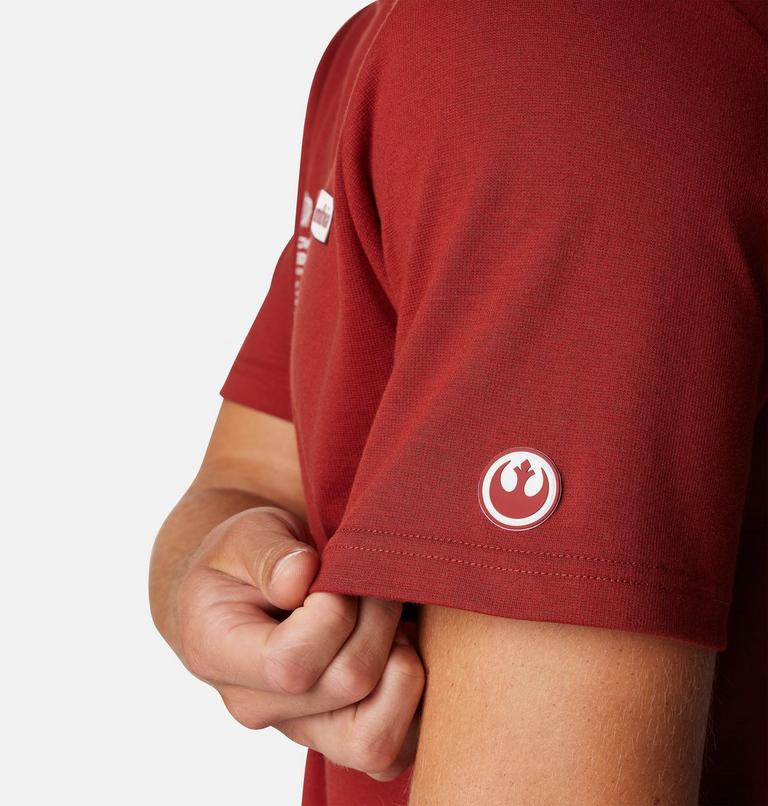 Unisex Skywalker Pilot Short-Sleeve Shirt, Color: Red Oxide, image 7