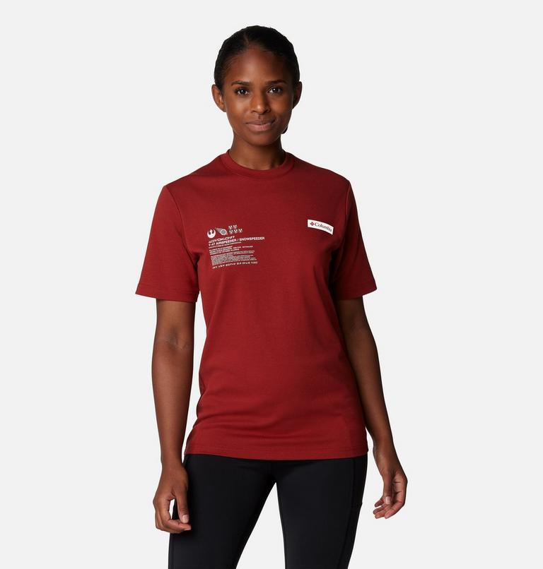 Unisex Skywalker Pilot Short-Sleeve Shirt, Color: Red Oxide, image 2