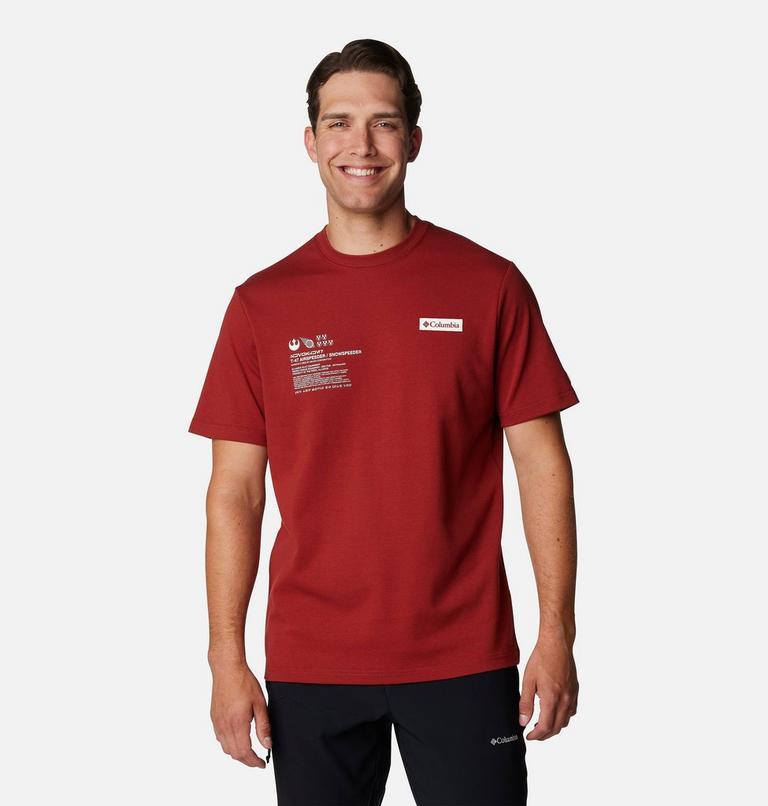 Unisex Skywalker Pilot Short-Sleeve Shirt, Color: Red Oxide, image 1